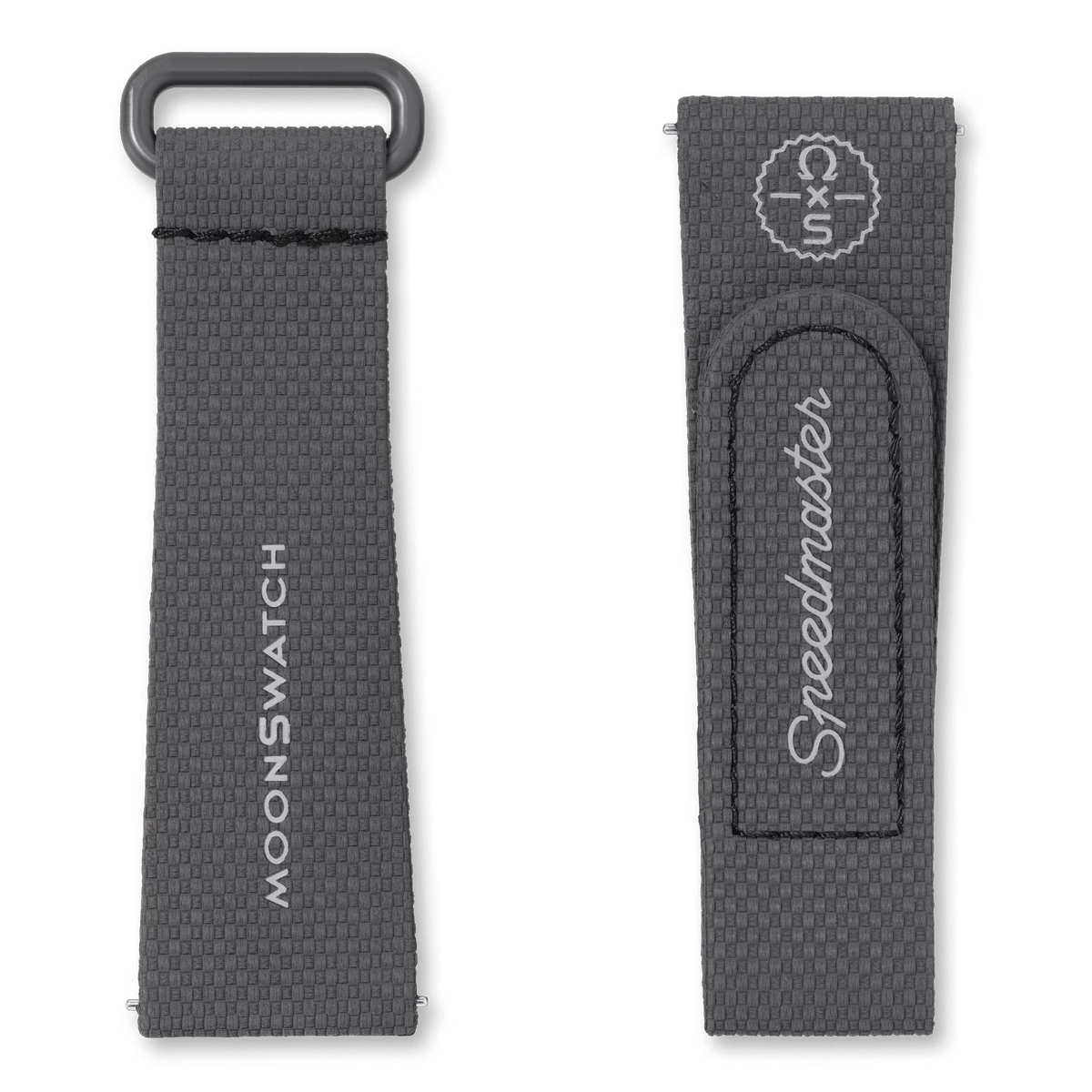 π MOONSWATCH DARK GREY/BLACK RUBBER (100% off)