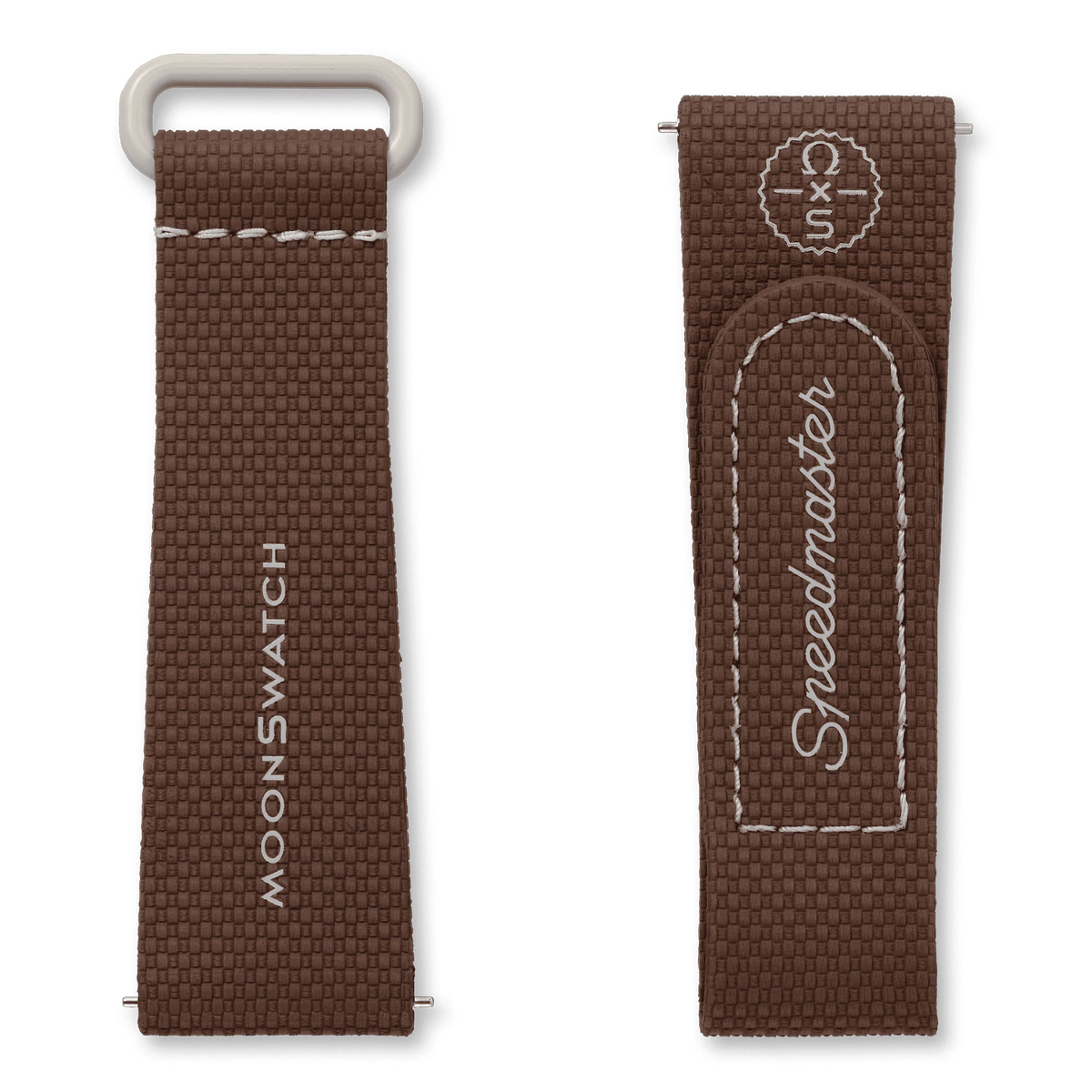 π MOONSWATCH BROWN/BEIGE RUBBER (100% off)