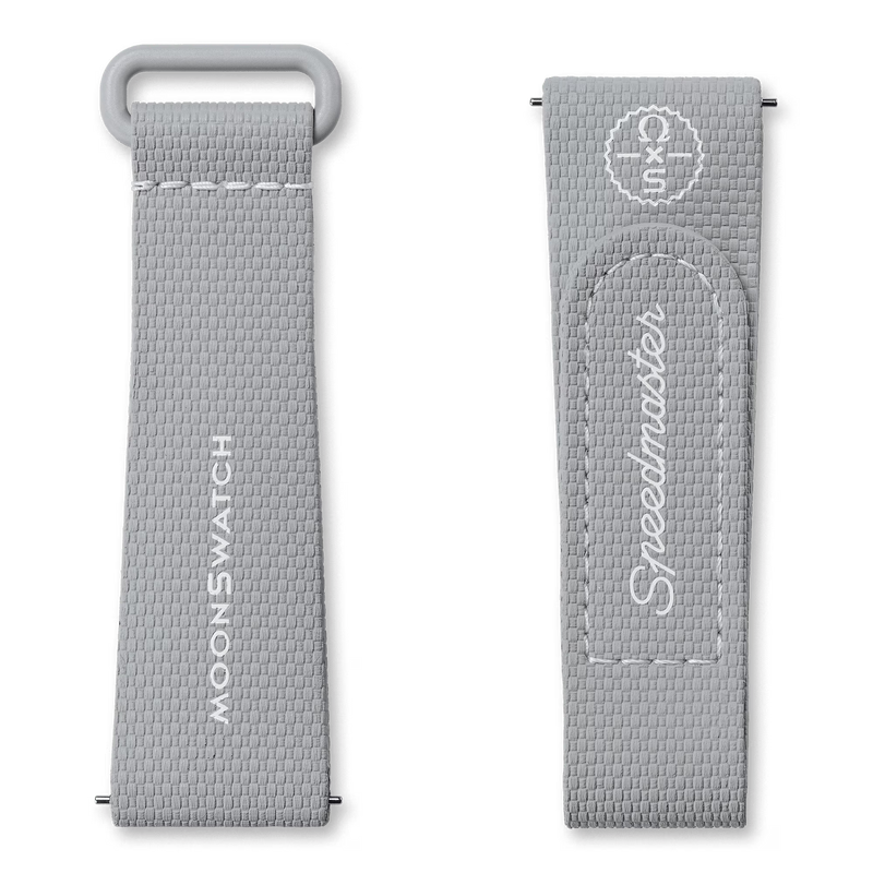 MOONSWATCH GREY/GREY RUBBER