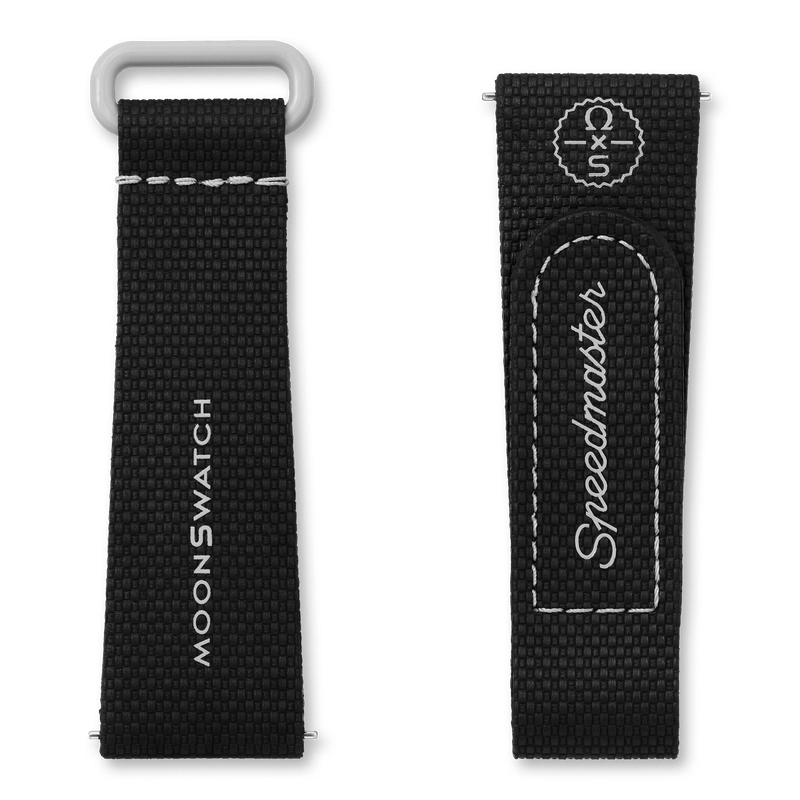 MOONSWATCH BLACK/GREY RUBBER