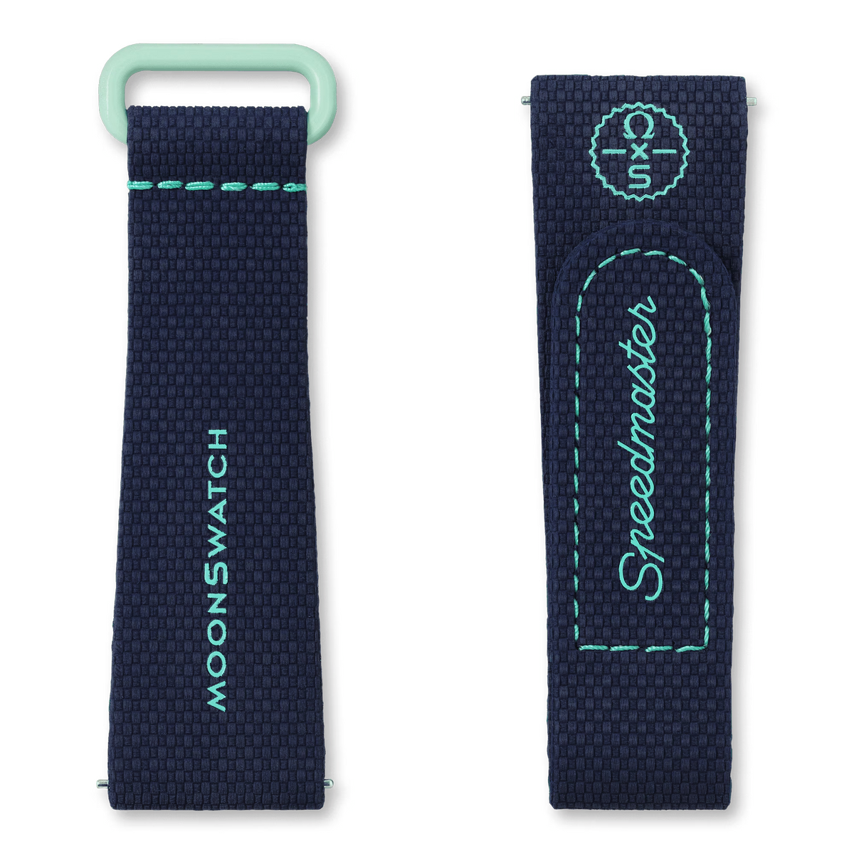 MOONSWATCH DARK BLUE/GREEN RUBBER