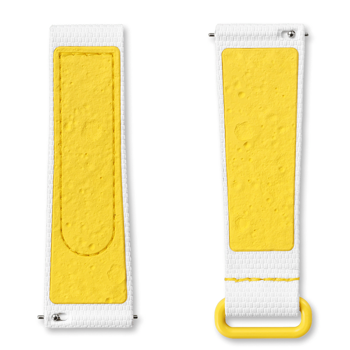 MOONSWATCH WHITE/YELLOW RUBBER