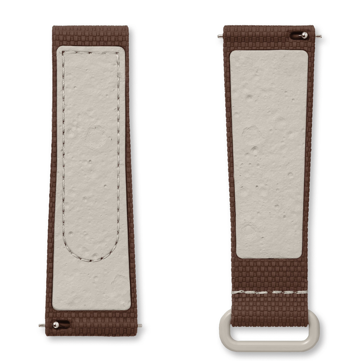 MOONSWATCH BROWN/BEIGE RUBBER