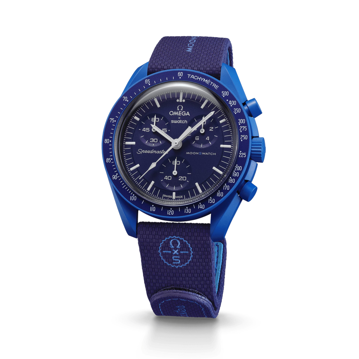 MOONSWATCH NAVY BLUE/BLUE RUBBER